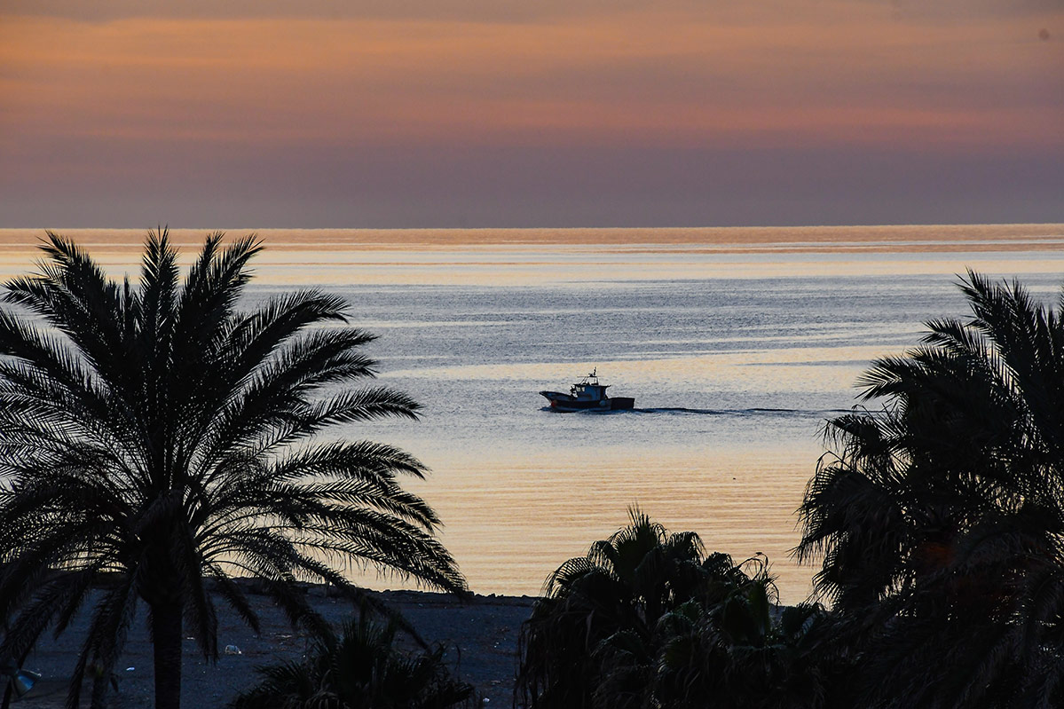 mar en calma, cambio climatico