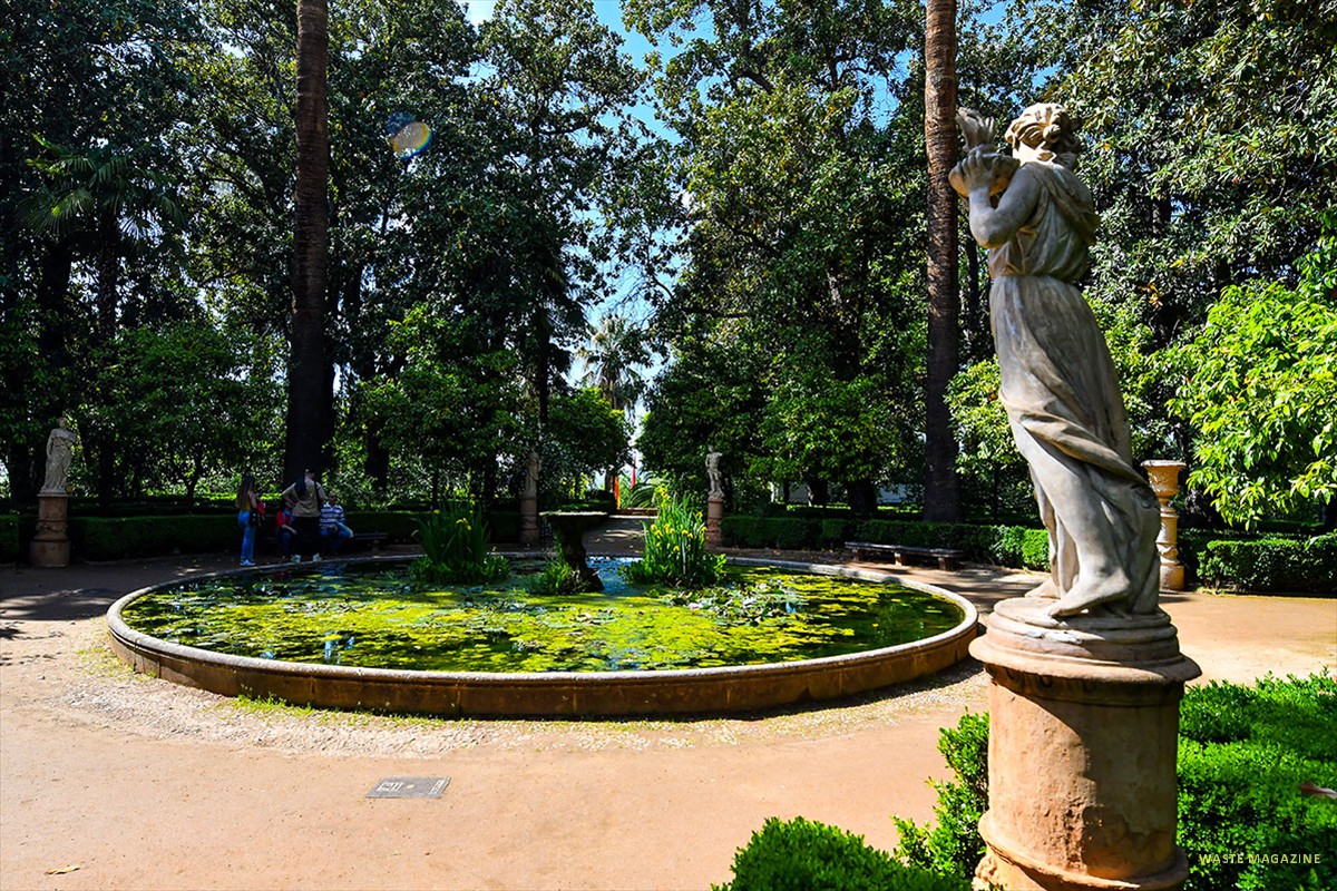 Fuente del Parterre - Jardín Fracés - Carmen de los Mártires