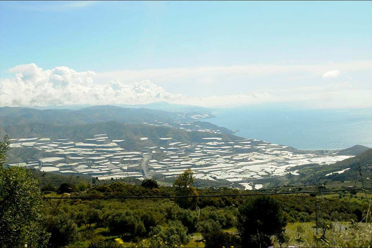 Conjuro Sierra del Jara * panorámica de la costa oriental
