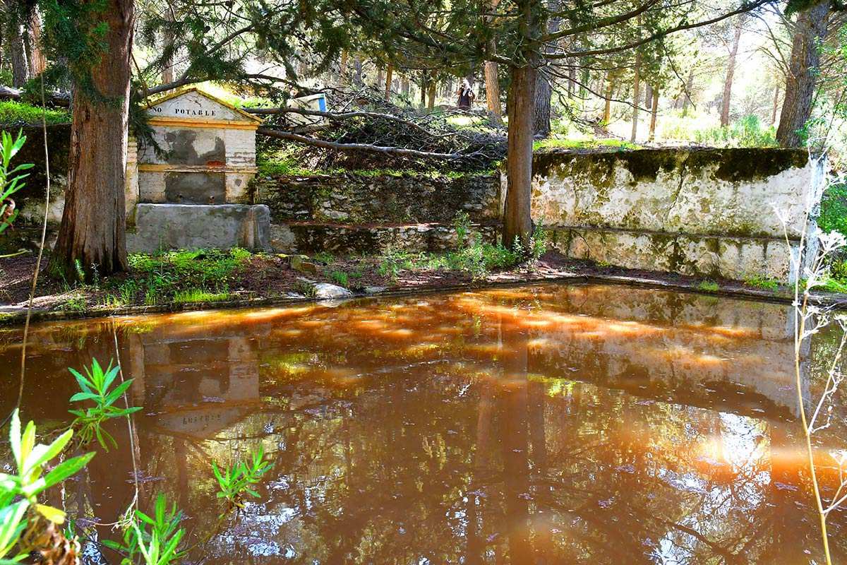 Conjuro Sierra del Jara * Cortijo Alcántara * alberca