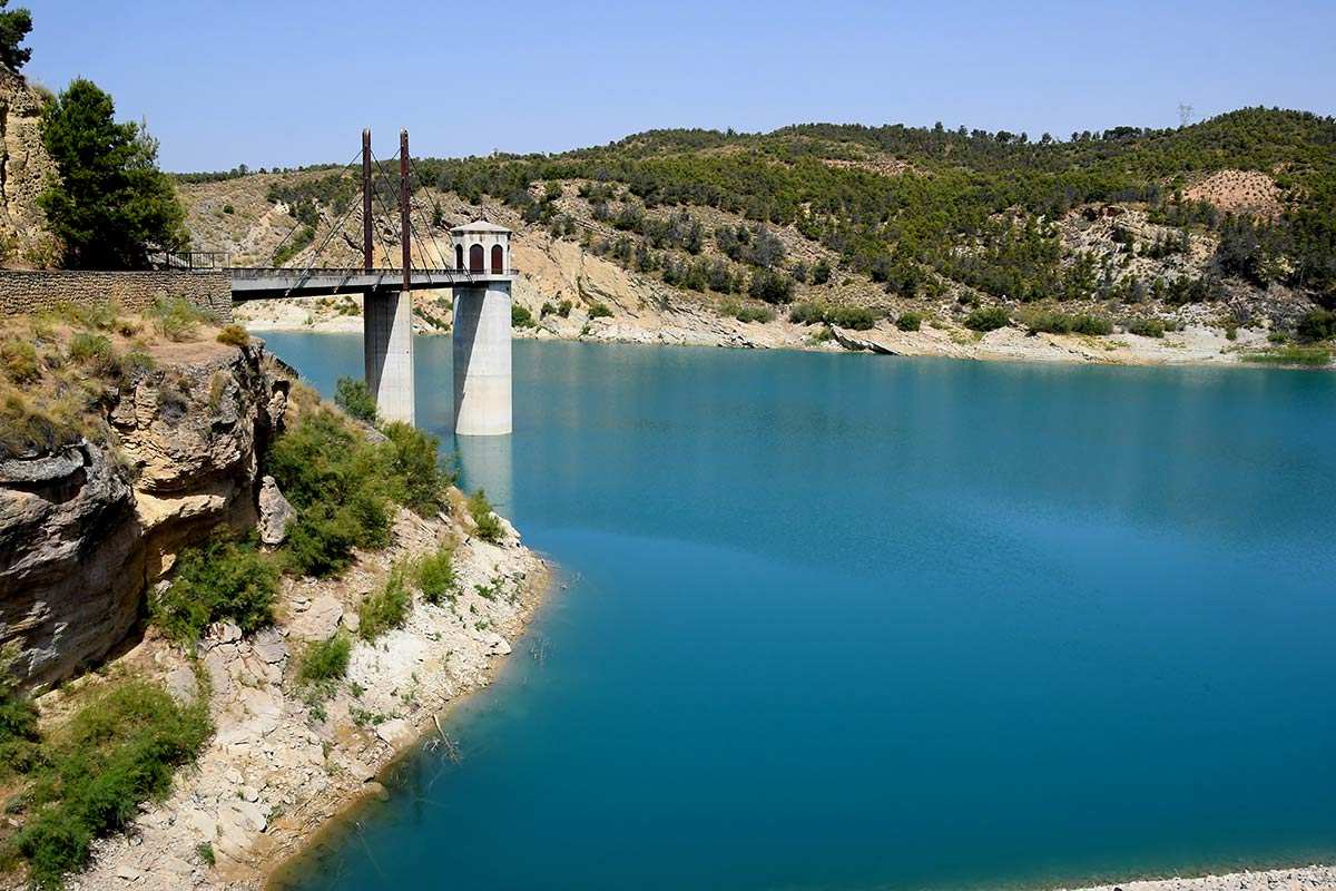 Embalse Francisco Abellán; Emblase de la peña de los gitanos
