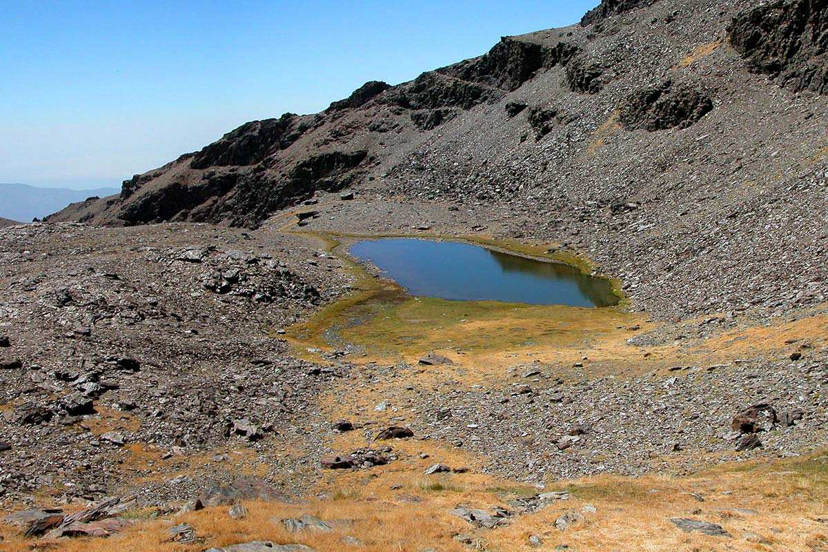 Laguna de Aguas Verdes, lagunas de Sierra Nevada