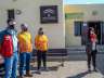 La directora del Parque Natural ACbo de Gata-Níjar y empresarios 