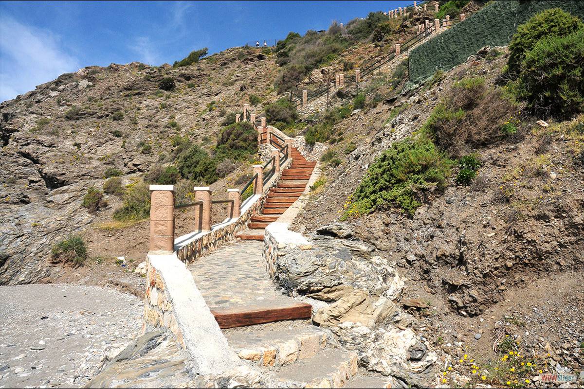 PEÑÓN DE JOLÑUCAR - PLAYA DE LA JOYA . FOTOS: J. E. GÓMEZ Y MERCHE S. CALLE
