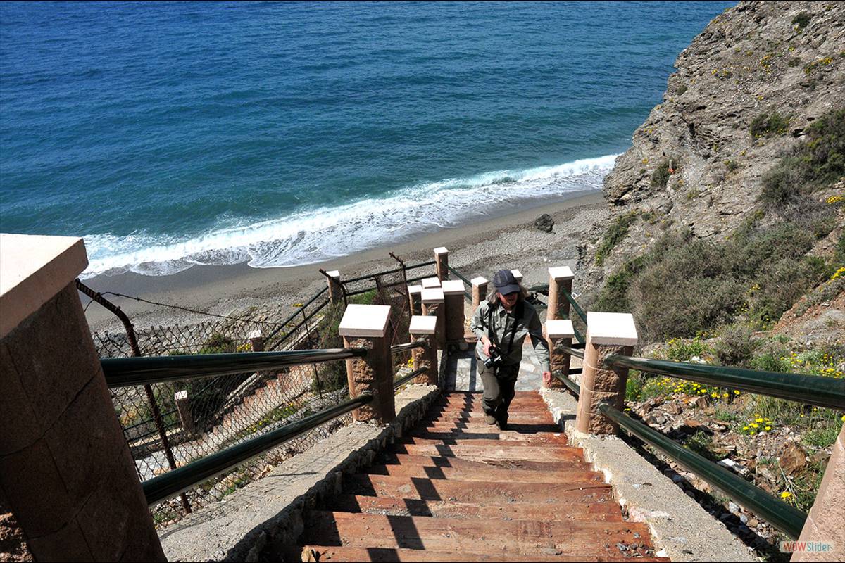 PEÑÓN DE JOLÑUCAR - PLAYA DE LA JOYA . FOTOS: J. E. GÓMEZ Y MERCHE S. CALLE