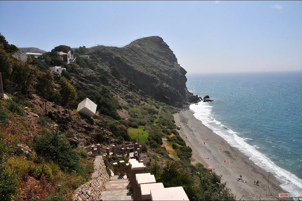 PEÑÓN DE JOLÑUCAR - PLAYA DE LA JOYA . FOTOS: J. E. GÓMEZ Y MERCHE S. CALLE