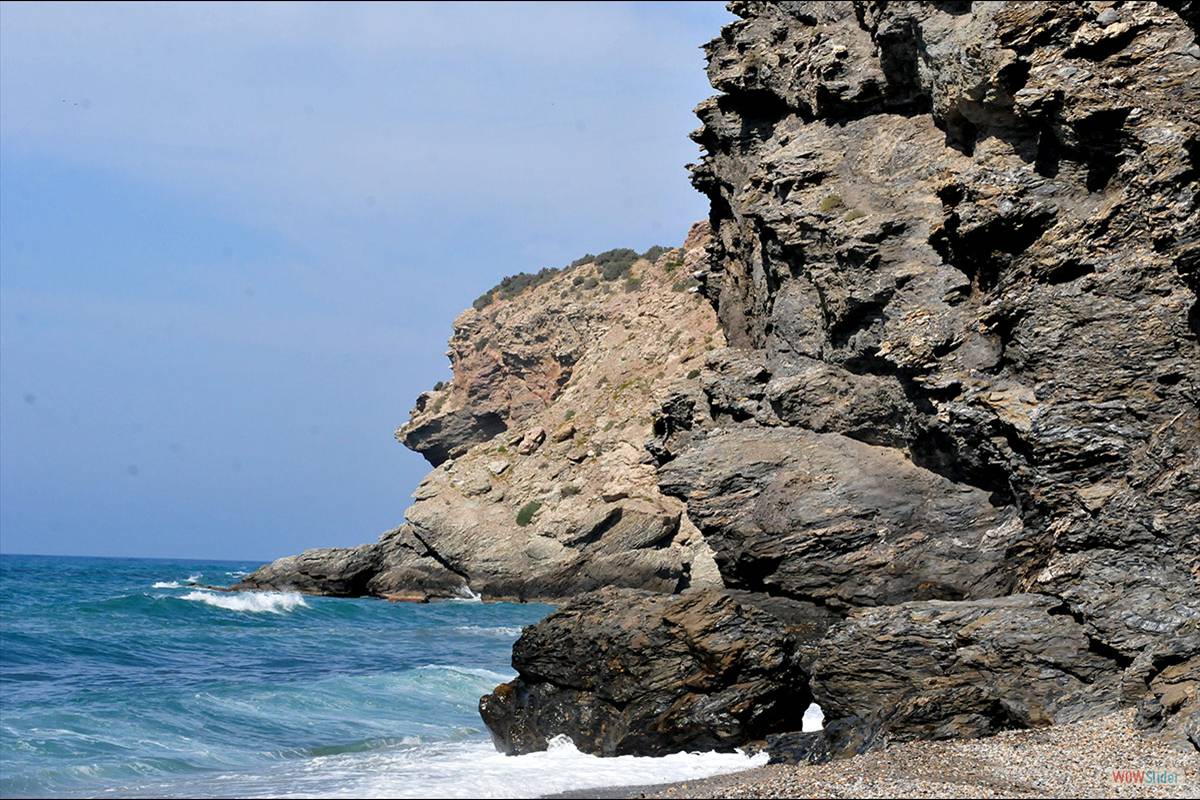 PEÑÓN DE JOLÑUCAR - PLAYA DE LA JOYA . FOTOS: J. E. GÓMEZ Y MERCHE S. CALLE