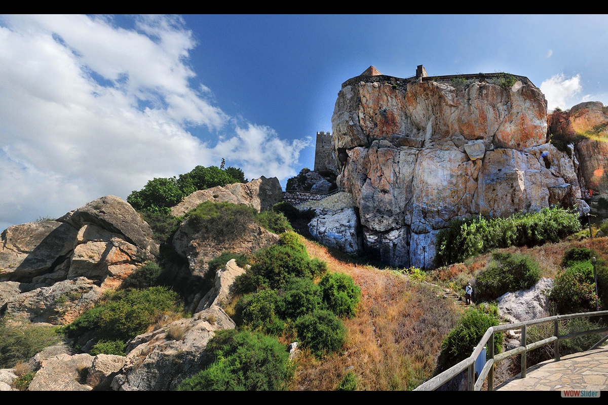 Castillo Salobreña, sendero GAmbullón