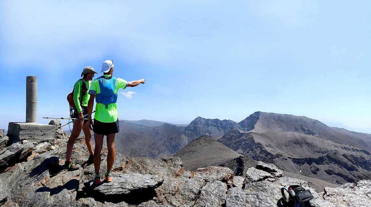 En la cumbre del Veleta