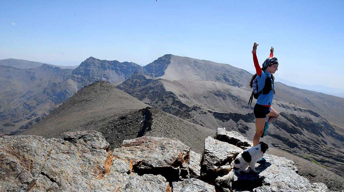 En la cumbre del Veleta