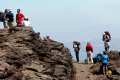 Es peligroso encaramarse a las rocas, se altera el ecosistema y puede provocar accidentes